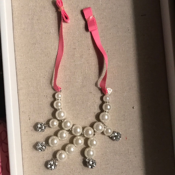 Stella & Dot little girls pouch & Olive Pearl Bib - Picture 3 of 3